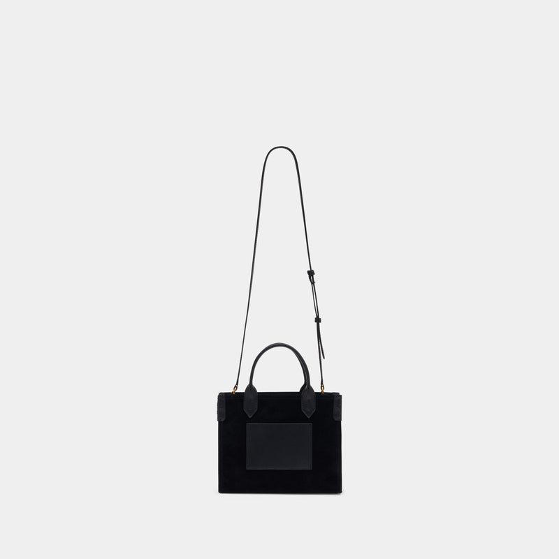 Cabas B-Army Small - Balmain - Cuir - Noir