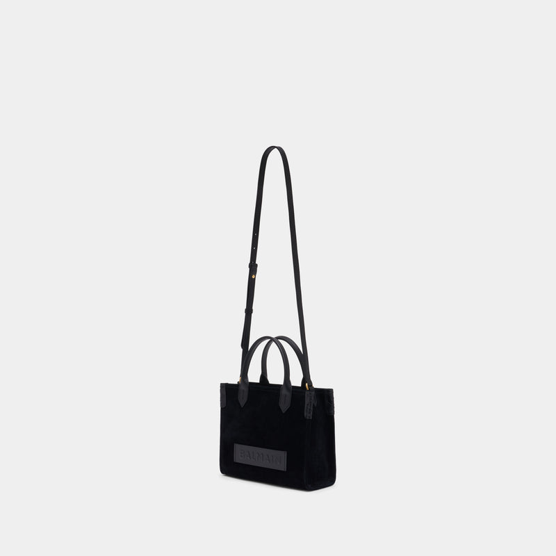 Cabas B-Army Small - Balmain - Cuir - Noir