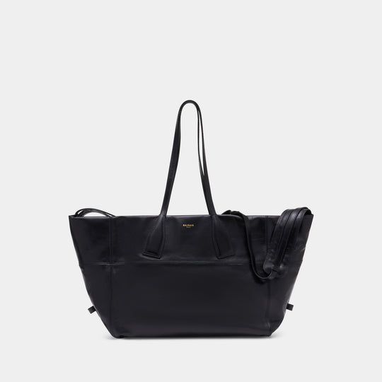 Sac De Voyage Track Zip - Balmain - Cuir - Noir