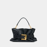 Sac Porté Épaule Anthem Medium - Balmain - Cuir - Noir
