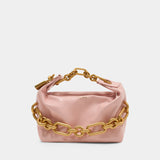 Sac À Main Sync Mini - Balmain - Cuir - Rose