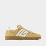Sneakers  Swan - Balmain - Cuir - Beige