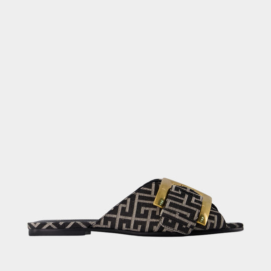 Sandales Anthem - Balmain - Coton - Noir