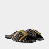 Sandales Anthem - Balmain - Coton - Noir