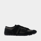 Sneakers Racer 45 - Balmain - Cuir - Noir