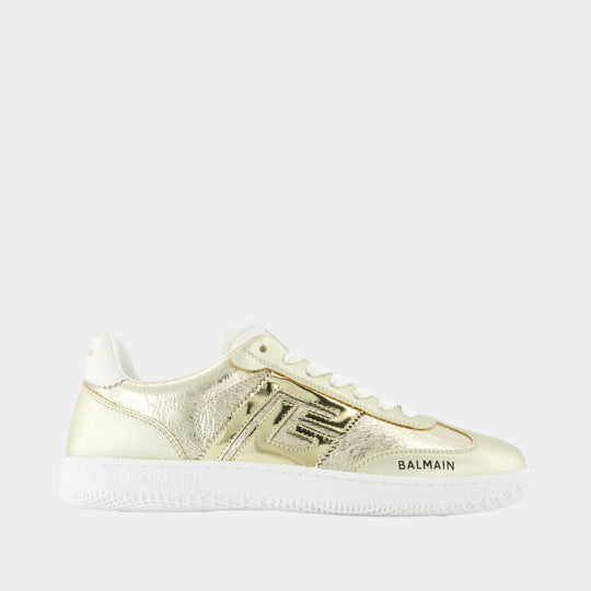 Sneakers  Swan - Balmain - Cuir - Doré