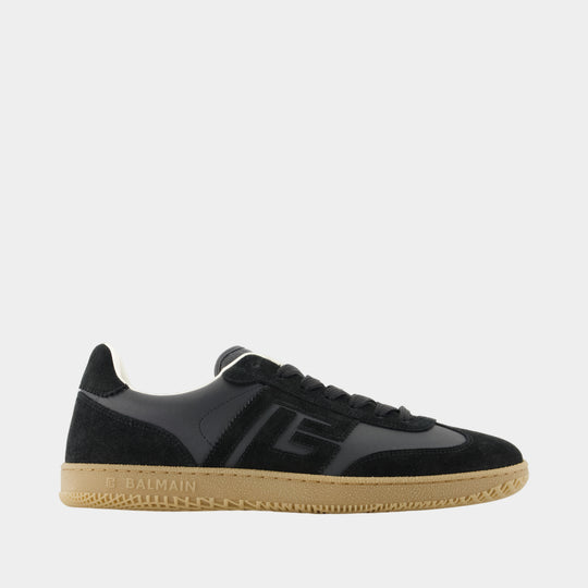 Sneakers  Swan - Balmain - Cuir - Noir