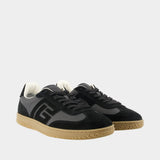 Sneakers  Swan - Balmain - Cuir - Noir