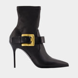 Bottines Anthem - Balmain - Cuir - Noir