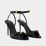 Escarpins Anthem - Balmain - Cuir - Noir