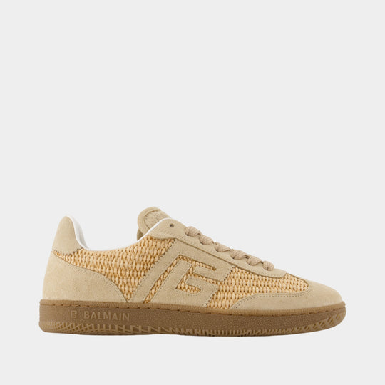 Sneakers  Swan - Balmain - Cuir - Beige