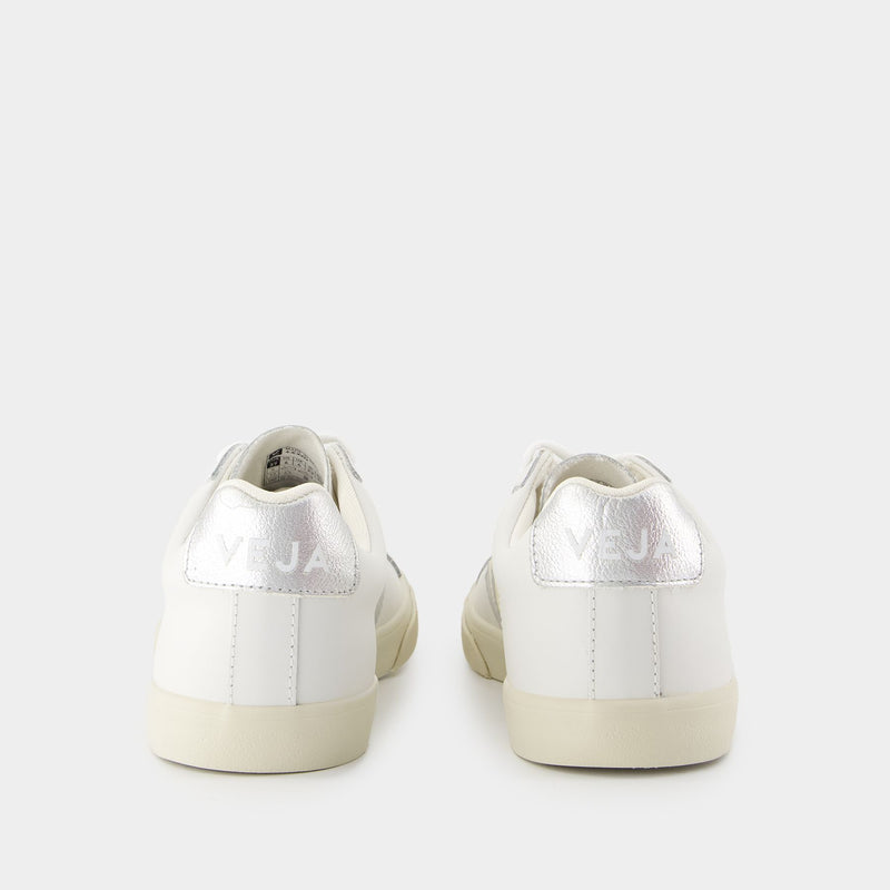 Sneakers Esplar Logo - Veja - Cuir - Blanc