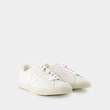 Sneakers Esplar Logo - Veja - Cuir - Blanc