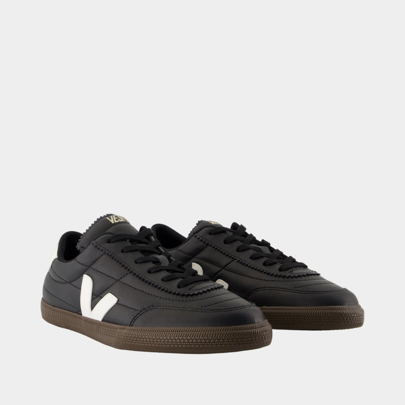 Sneakers Panenka - Veja - Cuir - Noir