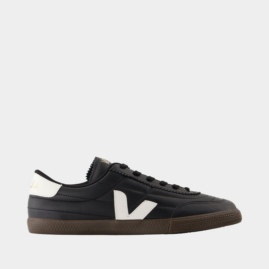 Sneakers Panenka - Veja - Cuir - Noir