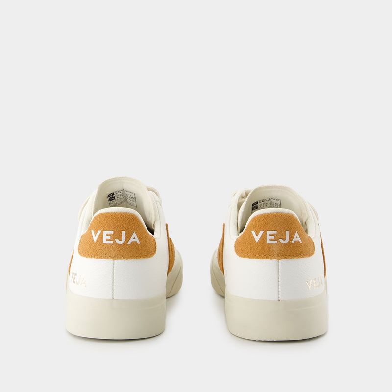 Sneakers Recife Logo - Veja - Cuir - Blanc