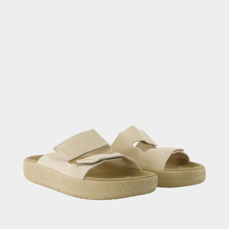 Sandales Etna - Veja - Cuir - Blanc