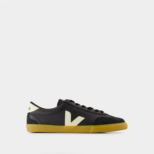 Sneakers Volley - Veja - Cuir - Noir
