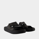 Sandales Etna - Veja - Cuir - Noir