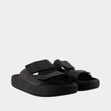 Sandales Etna - Veja - Cuir - Noir