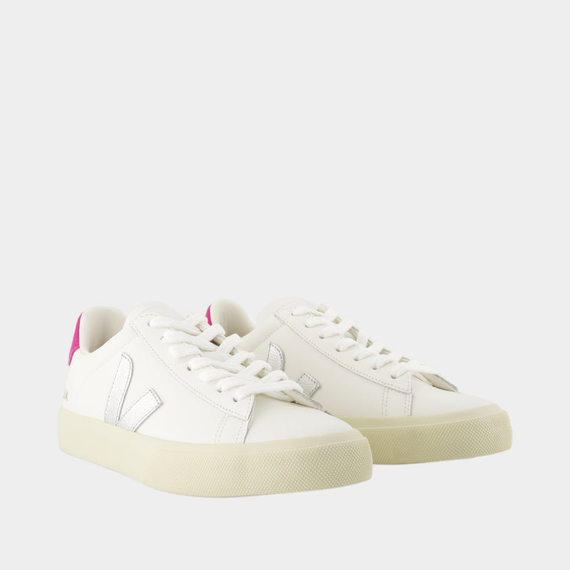 Sneakers Campo - Veja - Cuir - Blanc