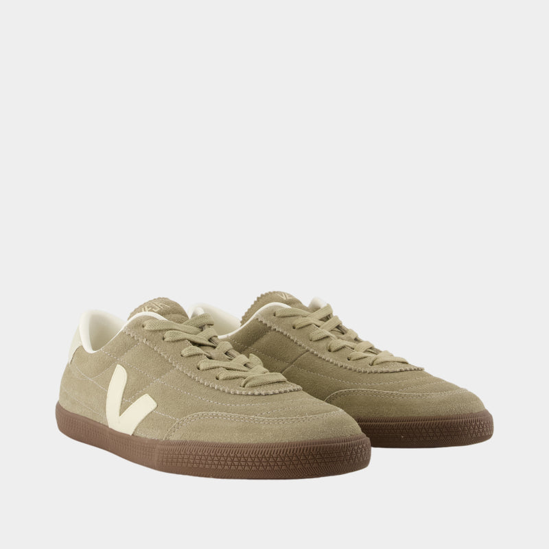 Sneakers Panenka - Veja - Cuir - Kaki