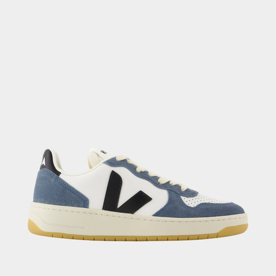 Sneakers V-10 - Veja - Cuir - Blanc