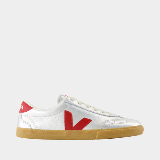 Sneakers Volley - Veja - Cuir - Argenté