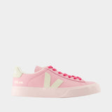 Sneakers Campo - Veja - Cuir - Rose