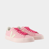 Sneakers Campo - Veja - Cuir - Rose
