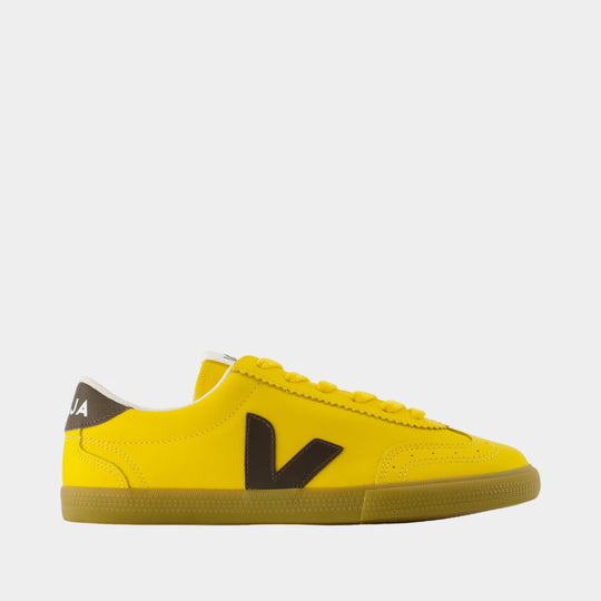 Sneakers Volley - Veja - Cuir - Jaune