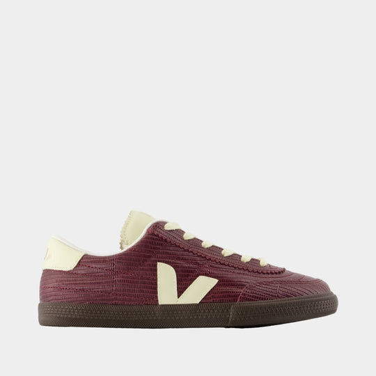 Sneakers Panenka - Veja - Cuir - Bordeaux