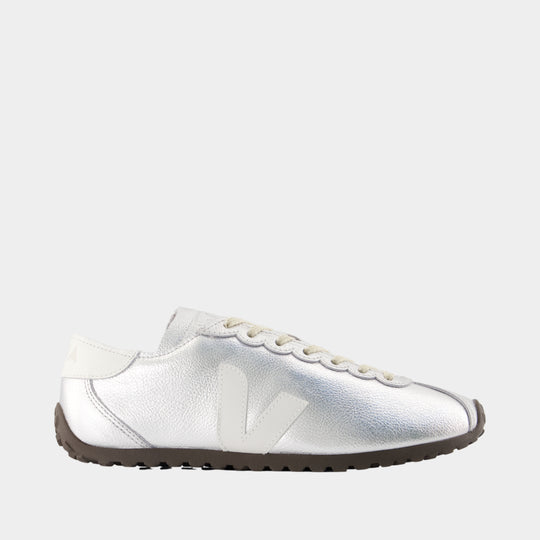 Sneakers Cateyes - Veja - Cuir - Argenté