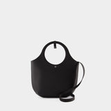 Sac Porté Épaule Medium Holy - Courreges - Cuir - Noir