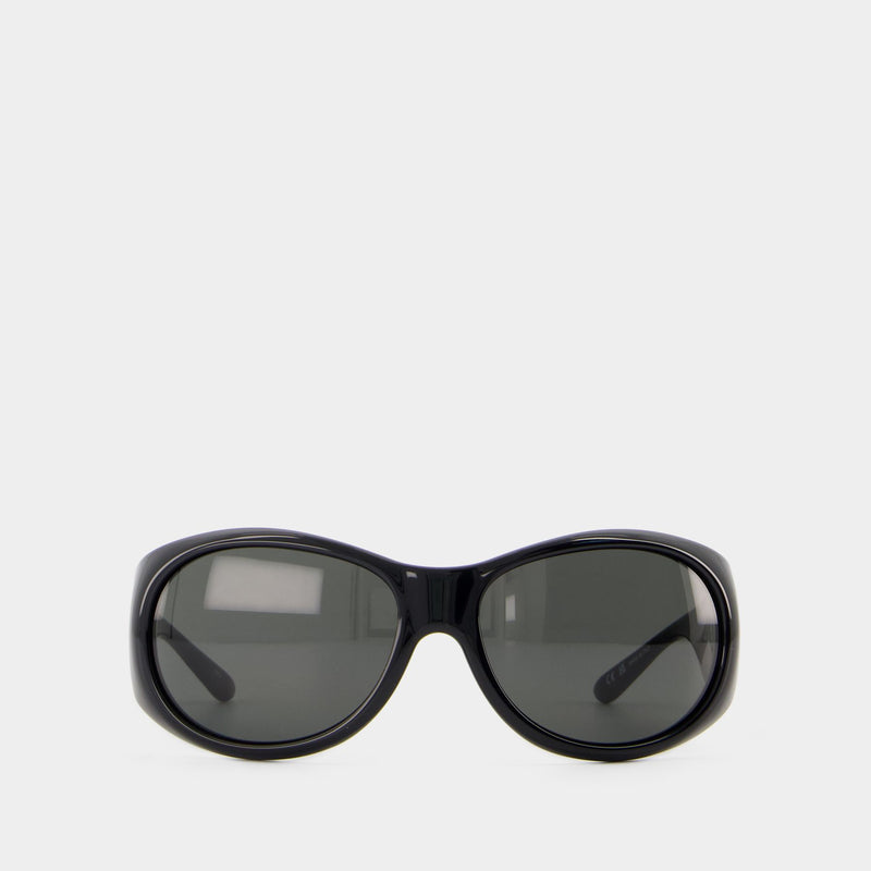 Lunettes De Soleil Hybrid 01 - Courreges - Acétate - Noir