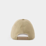 Casquette Signature - Courreges - Coton - Beige