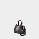 Sac À Main Stud Spazzo Bowling - Courreges - Cuir - Noir