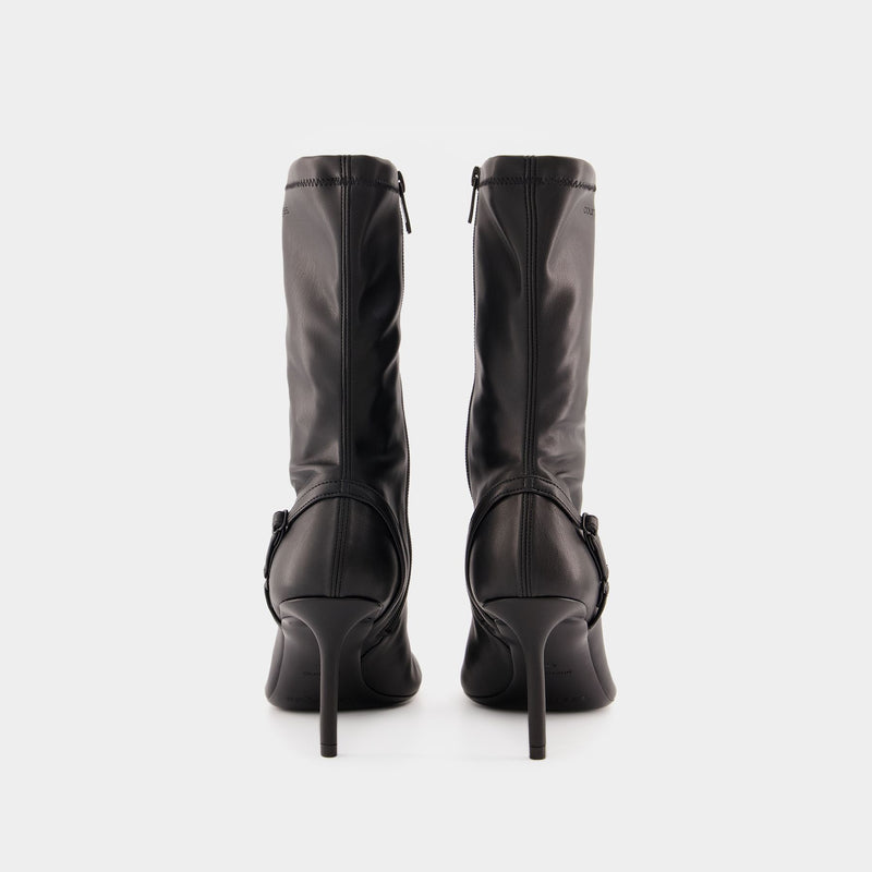 Bottes - Courreges - PVC - Noir