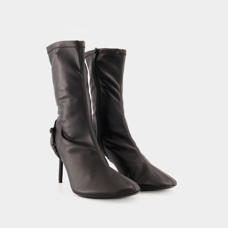 Bottes - Courreges - PVC - Noir