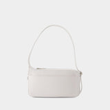 Sac Porté Épaule One Racer Baguette - Courreges - Cuir - Blanc