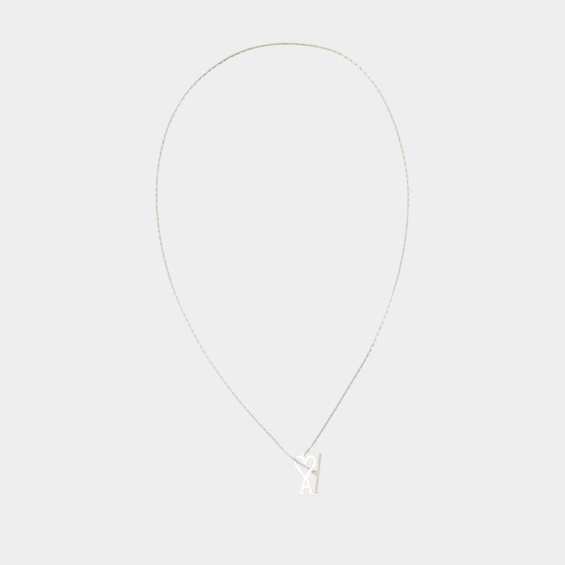 Collier Adc - AMI Paris - Métal - Argenté