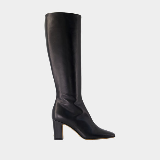 Bottes Carla - Rouje - Cuir - Noir