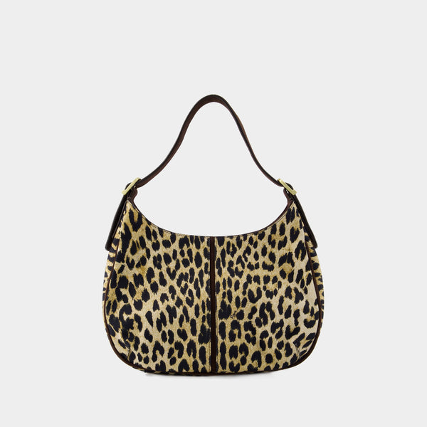 Sac À Main Frenchy - Rouje - Cuir - Léopard