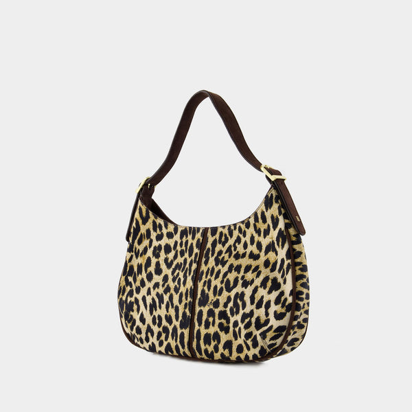 Sac À Main Frenchy - Rouje - Cuir - Léopard