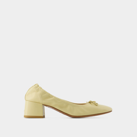 Escarpins Nicoise - Rouje - Cuir - Beige
