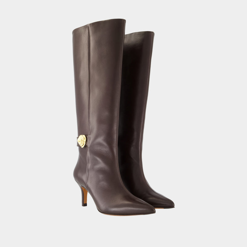 Bottes Drama - Rouje - Cuir - Marron