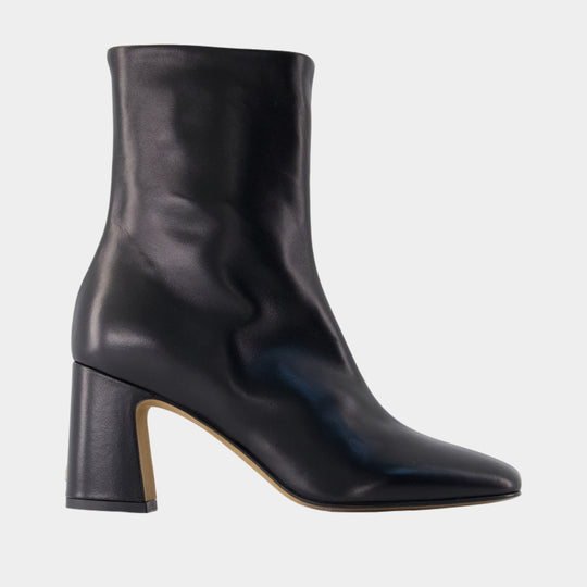 Bottines Claudia - Rouje - Cuir - Noir