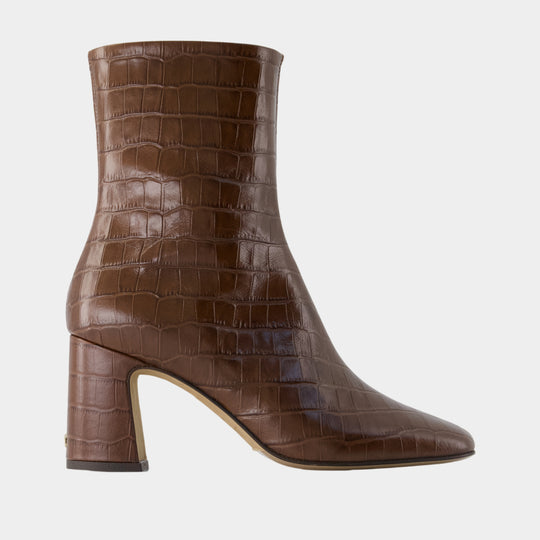 Bottines Claudia - Rouje - Cuir - Marron