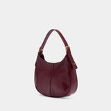 Sac Porté Épaule Frenchy - Rouje - Cuir - Bordeaux