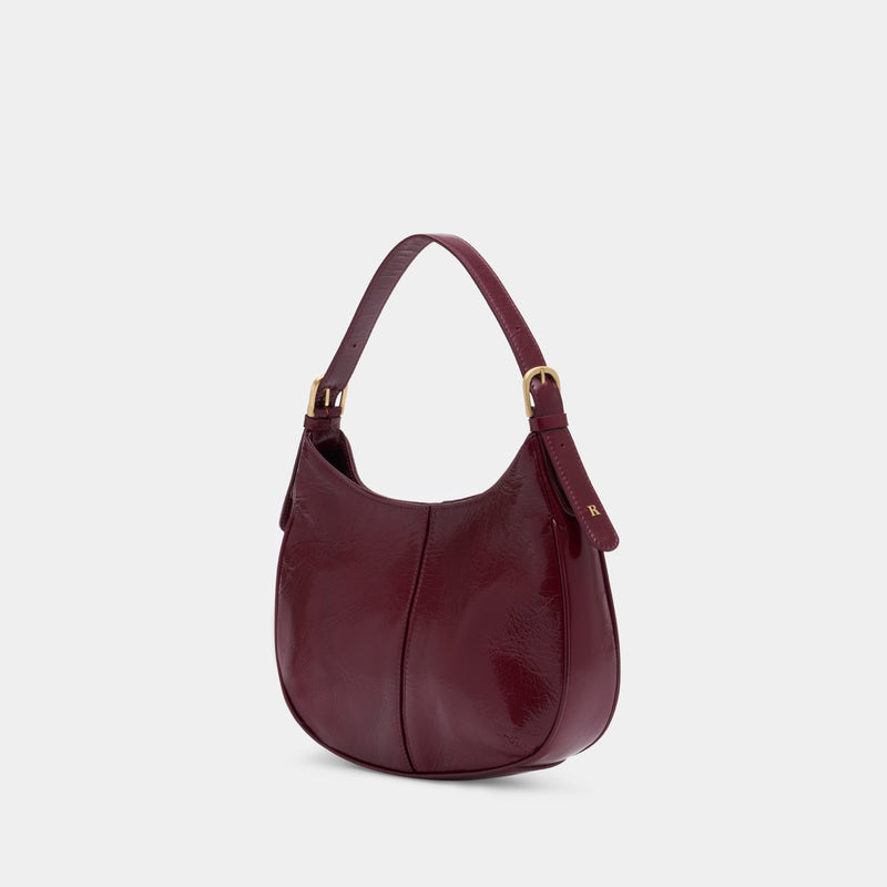 Sac Porté Épaule Frenchy - Rouje - Cuir - Bordeaux